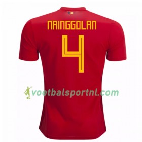 België Nainggolan 4 Thuis Shirt WK voetbal 2018